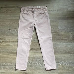 AG The Prima Crop mid-rise cigarette crop pants size 27